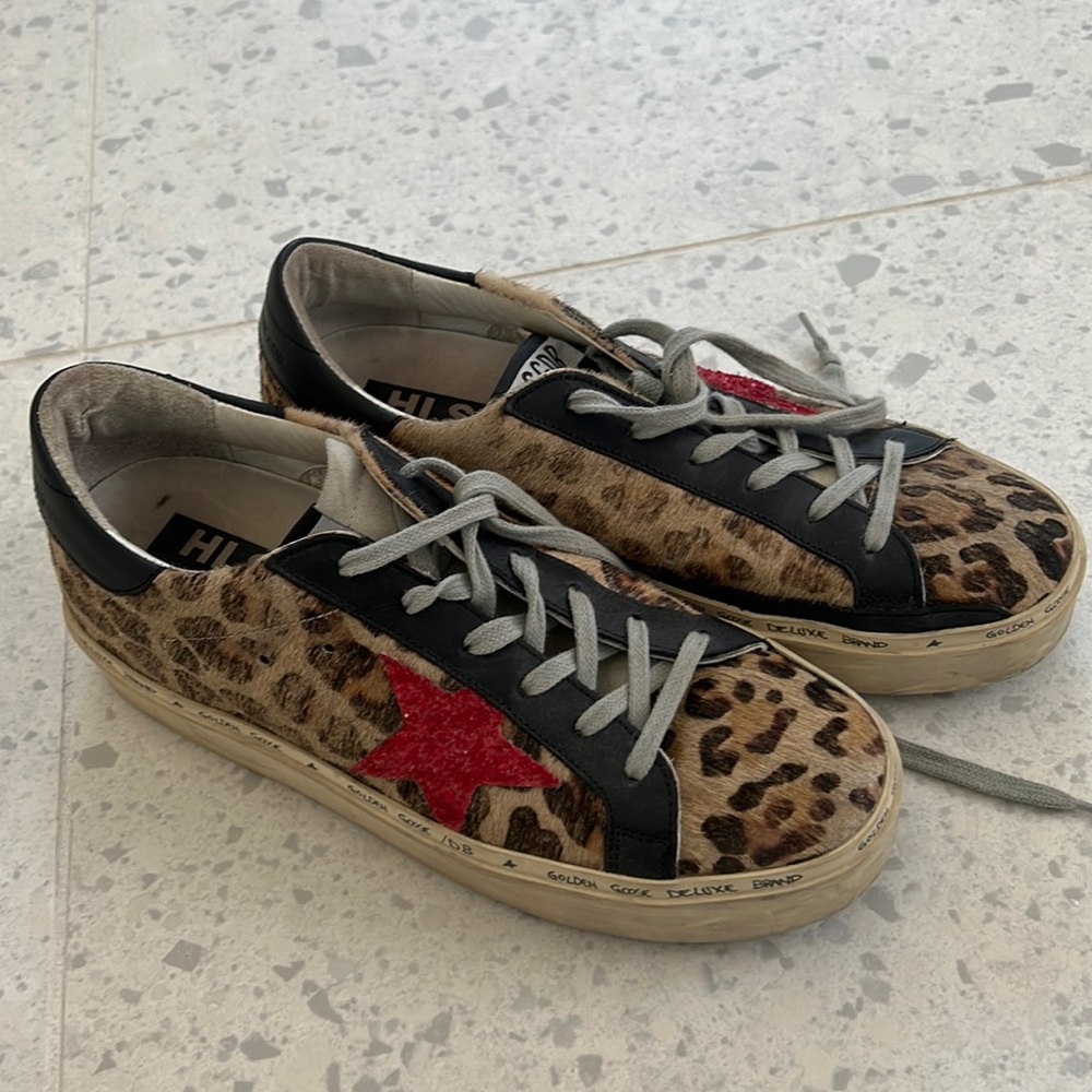 Golden goose cheetah shoes size 39. Only worn once! Purchased from Innermix